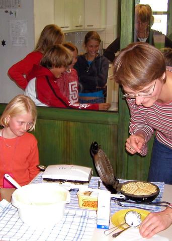 Waffelbacken Foto: Loocks