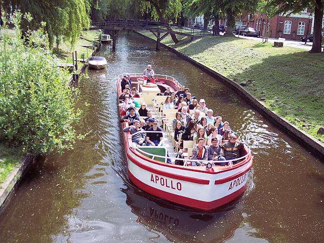 Boot auf einer Gracht