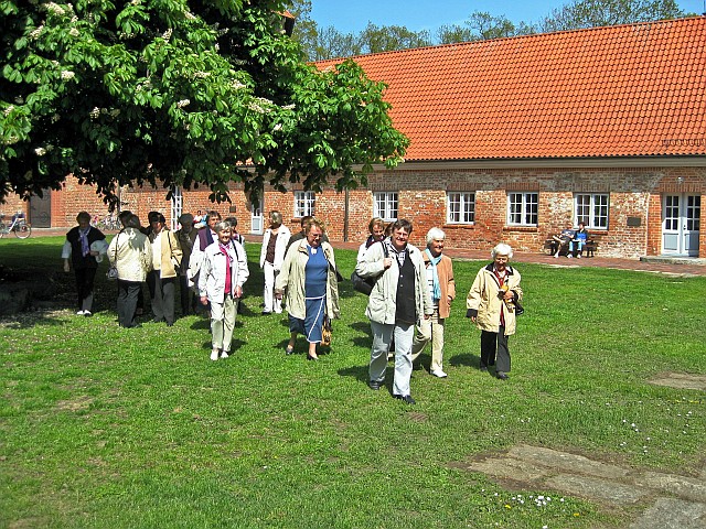 auf dem Weg von der Klosterkirche zum Gewlbe