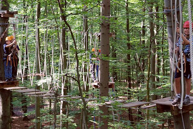 Der Hochseilgarten - Foto: Semjon Köhnke