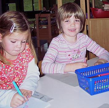 malen im Kindergarten