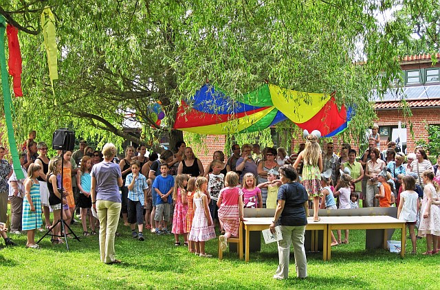 Besucher des Festes