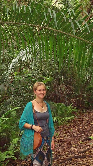 Katharina Gehling im tropical forest auf sansibar  Fotorechte: Katharina Gehling