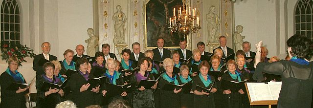 Gesangverein unter der Leitung von L. Bock  - Foto: W. Loocks